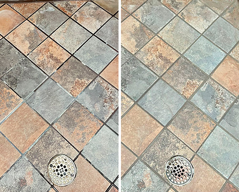 Shower Restored by Our Tile and Grout Cleaners in Creedmoor, TX