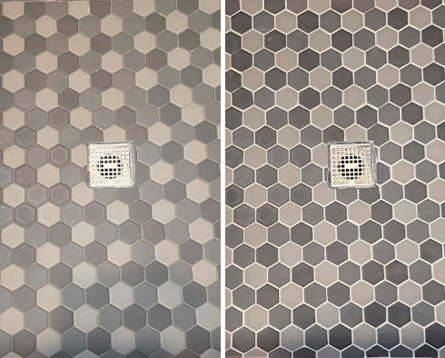 Shower Restored by Our Tile and Grout Cleaners in The Hills, TX 