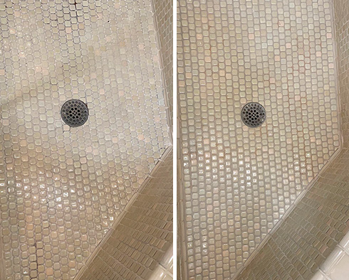Shower Restored by Our Tile and Grout Cleaners in Austin, TX